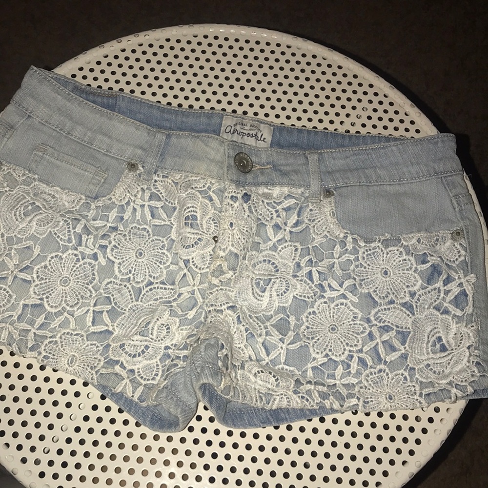 Aeropostale lace shorts